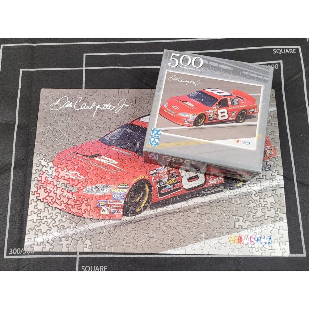 F.X. Schmid Nascar Dale Earnhardt Jr #8 Monte Carlo 500-pc Jigsaw Puzzle #81421